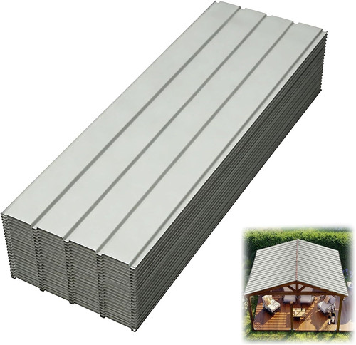 Delemoduo 20pcs metal roofing - 20pcs,